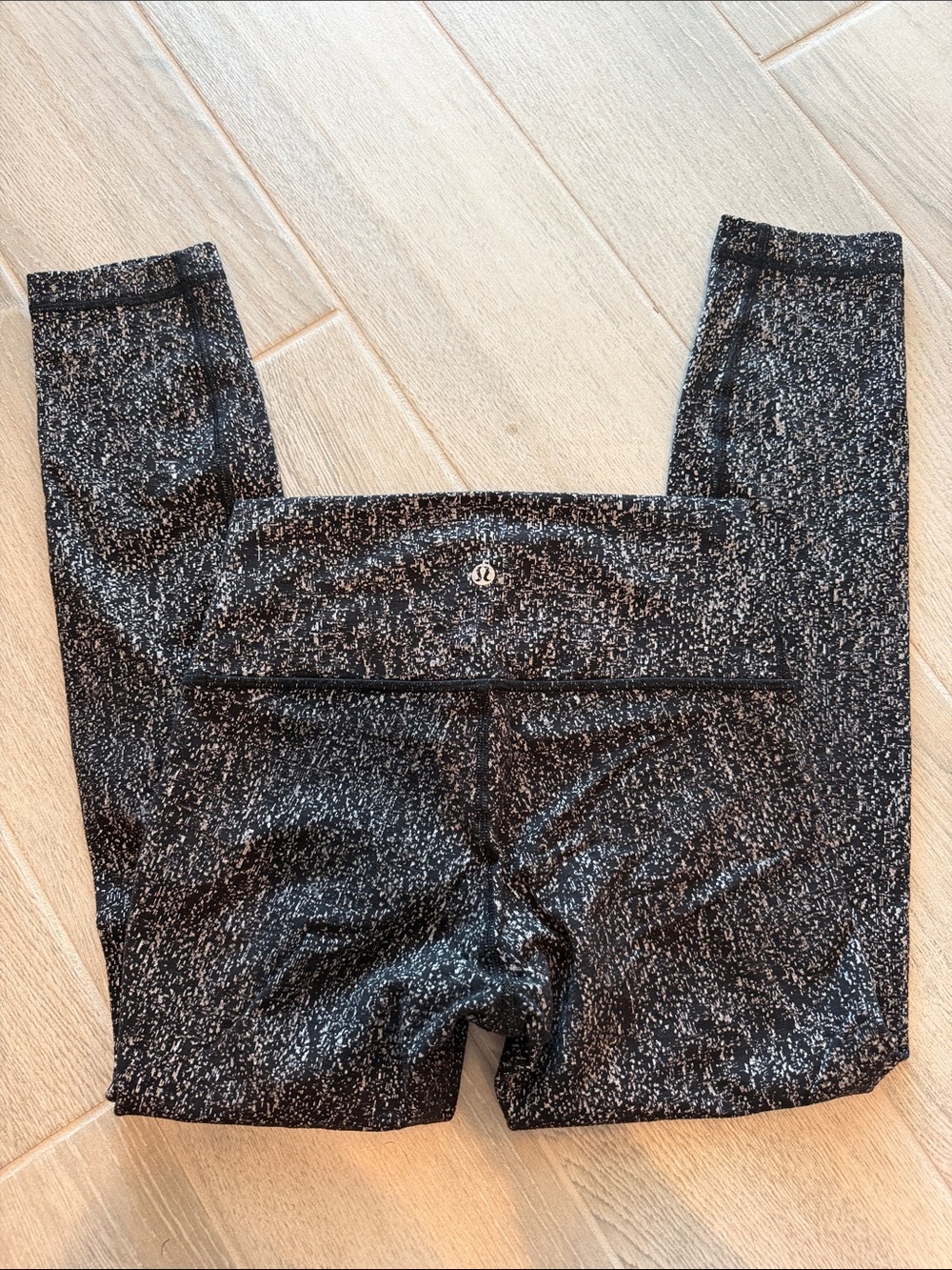 lululemon athletica Black Speckle Leggings